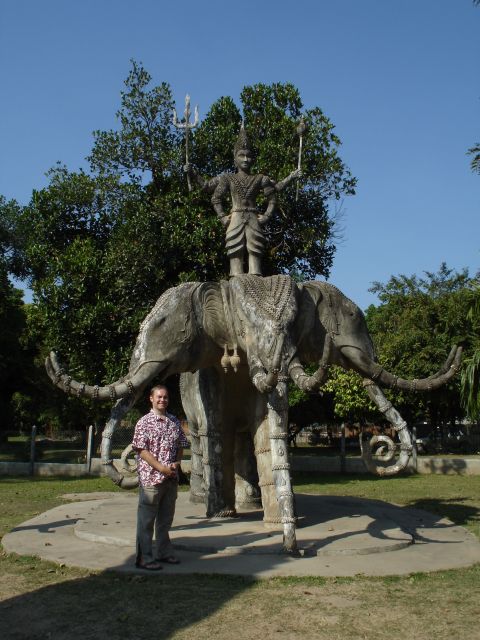steve at buddha park