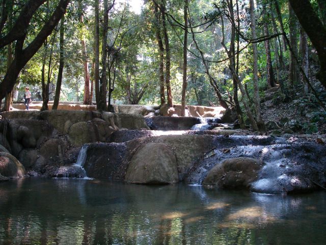falls near elephant trek